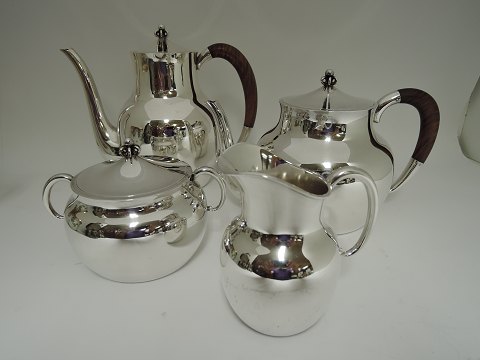Hans Hansen 
Sterling (925) coffee tea service 
Design, 
Karl Gustav Hansen