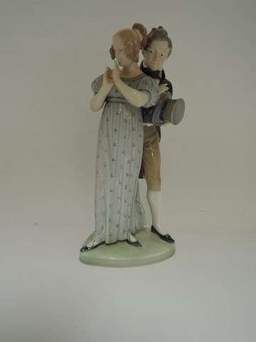 Royal Copenhagen
 Figure
 Man & Woman
 Model # 1680