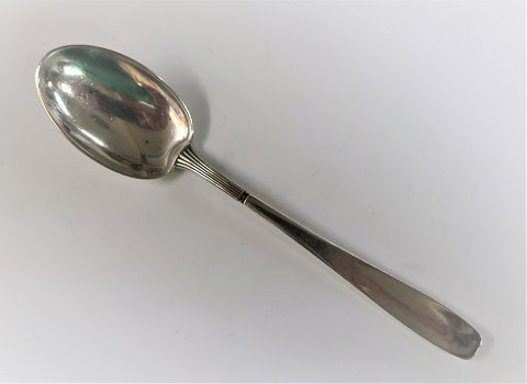 Ascot silver cutlery. Horsens silverware factory. Sterling (925). Child spoon. 
Length 14.8 cm. There are 3 pieces in stock.