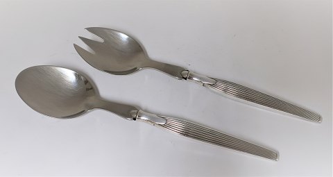 Savoy sølvbestik. Sterling (925). Salatsæt. Længde 22,5 cm.