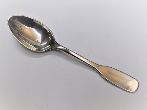 Hans Hansen. Sølvbestik. Susanne.  Dessertske. Sterling (925). Længde 17,2 cm.