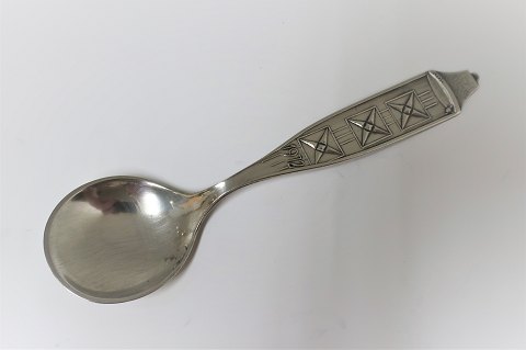 Icelandic Christmas spoon in sterling silver. 1972.