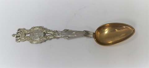 Michelsen. Memorial spoon 1898. On the occasion of Prince Christian and Princess 
Alexandrine