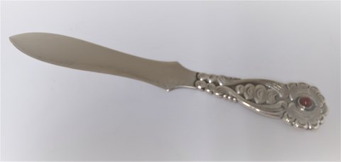 Sølv brevkniv. (830). Længde 23 cm.