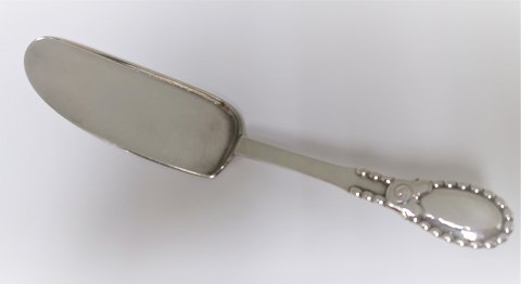 Evald Nielsen. Silberbesteck (830). Besteck Nr. 13. Kuchen Spaten. Länge 26 cm.