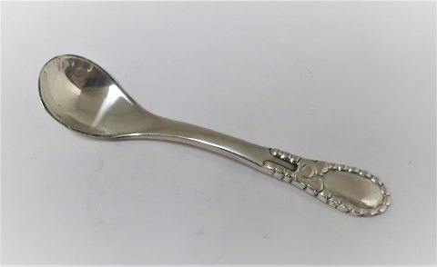Evald Nielsen. Silver cutlery (830). Cutlery no. 13. Salt spoon.