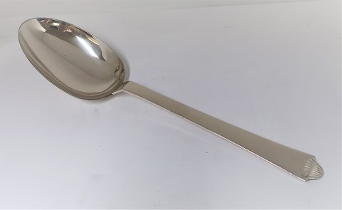 Hans Hansen. Silver cutlery (830). Arvesölv no. 4. Large soup server. Length 26 
cm. Produced 1930.