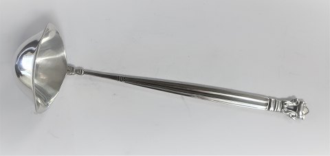 Georg Jensen. Konge. Flødeske. Sterling (925). Længde 14 cm. Produceret 1926.