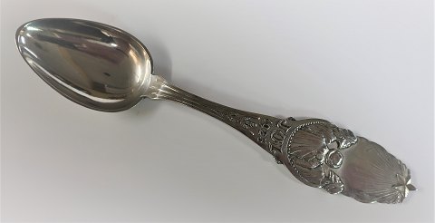 August Thomsen. Silver Christmas spoon 1923. (830). Length 17.5 cm