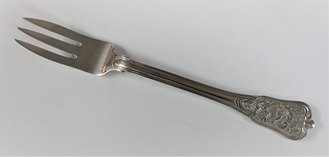 Michelsen. Silberbesteck (925). Rosenborg. Kuchengabel. Länge 13,6 cm.