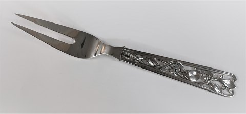Horsens silverware factory. Silver cutlery (830). Meat fork. Length 23 cm. 
Produced 1939.