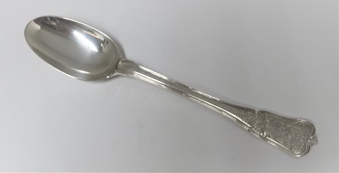 Michelsen. Sølvbestik (925). Rosenborg. Middagsske. Længde 19,6 cm.