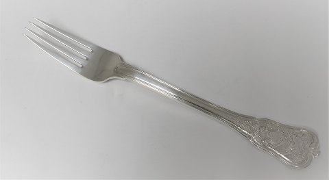 Michelsen. Silberbesteck (925). Rosenborg. Mittagessen Gabel, Länge 18,5 cm.