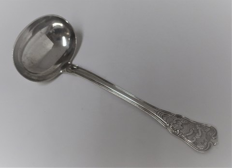 Rosenborg. Sterling (925). Michelsen. Saucen Löffel. Länge 19 cm