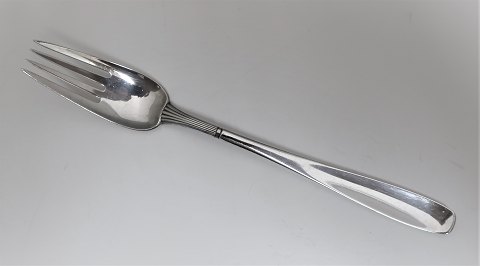 Ascot sølvbestik. Horsens sølvvarefabrik. Sterling (925). Middagsgaffel. Længde 
18,5 cm.