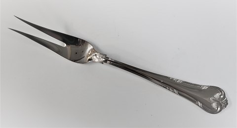 Herregaard. Cohr. Silver cutlery (830). Small meat fork. Length 18.5 cm.
