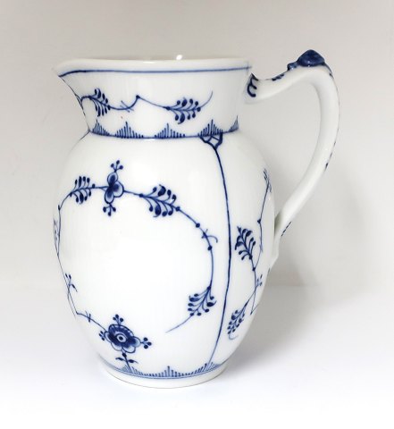 Royal Copenhagen. Blue Fluted, plain. Water jug. Model 161. Height 18 cm. (1 
quality)