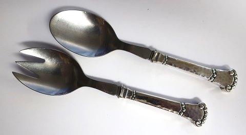Kugle. Silver cutlery (830). Cucumber set. Length 17.3 cm