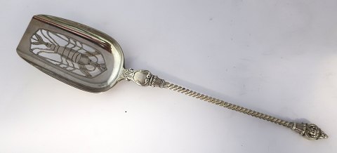 Christian A. Bierager (CAB). Serving spoon for prawns. Length 23 cm. Produced 
1874