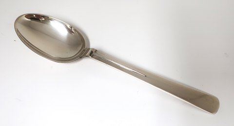 Hans Hansen. Silver cutlery. Arvesölv no. 17. Dessertspoon. Length 17.3 cm