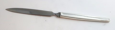 Georg Jensen. Silberbesteck (925). Cypres. Briefmesser mit Stahl. Länge 21,5 cm