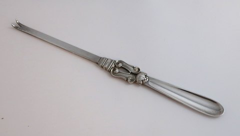 Georg Jensen. Konge. Sterling (925). Hummergaffel. Længde 19 cm.