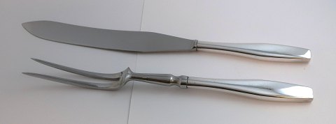 Hans Hansen. Sterling sølv (925). Charlotte. Forskærersæt. Længde 30 cm