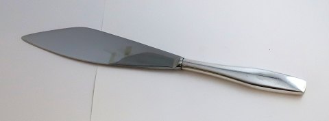 Hans Hansen. Charlotte. Sølvbestik (925). Kagekniv. Længde 27 cm.
