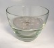 Dragsted. Ice cube glass bowl with silver lid. Height 13 cm. Diameter 17 cm. 
Produced 1951.