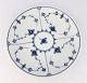 Royal Copenhagen. Blue fluted, plain. Round dish. Model 11. Diameter 22 cm. (2 
quality).