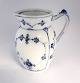 Royal Copenhagen. Mussel painted, fluted. Milk jug. Model 159. Height 13,5 cm. 
Produced before 1923. (1 quality)