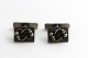 Willy Krogmar (WKR). Silver cufflinks (830). Length 2 cm