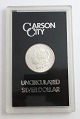 USA. Morgan Silber $1 Dollar 1884 CC. Carson City. Im Karton.