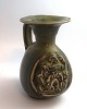 Royal Copenhagen. Stoneware. Jug. Green. Model 2917. Bode Willumsen. Height 17 
cm. (1 quality)