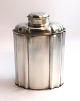 Sivert Thorsteinsson, Copenhagen. Silver tea caddy, (830). Height 11 cm. 
Produced 1748.