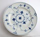 Bing & Grøndahl. Blåmalet. Middags tallerken. Model 325. Diameter 24,5 cm. (1 
sortering).