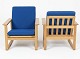 2 flotte Børge Mogesen slædestole i egetræ. Model 2256(Har begge label).Prisen er per stk.Levering:Jylland/Fyn(månedsvis) 500krSjælland(ugentlig) 300kr
