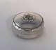 Georg Jensen. Sterling pilleæske. Design 79D. Diameter 3,5 cm